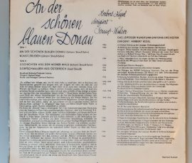 Strauß -Walzer Rundfunk-Sinfonie-Orchester Leipzig "An Der Schönen Blauen Donau" (AMIGA 8 45 058) Vover Rückseite Strauß -Walzer Rundfunk-Sinfonie-Orchester Leipzig "An Der Schönen Blauen Donau" (AMIGA 8 45 058) Vover Rückseite