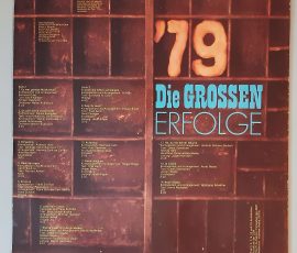Various – "Die Großen Erfolge '79" (AMIGA – 8 55 730) Cover Rückseite Various – "Die Großen Erfolge '79" (AMIGA – 8 55 730) Cover Rückseite