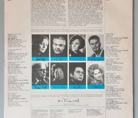 Various – "Dies Bildnis Ist Bezaubernd Schön" (Opern-Gala-Abend) (ETERNA – 8 25 004) Cover Rückseite Various – "Dies Bildnis Ist Bezaubernd Schön" (Opern-Gala-Abend) (ETERNA – 8 25 004) Cover Rückseite