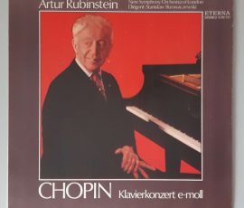 Frédéric Chopin - "Klavierkonzert E-moll" (ETERNA – 8 26 721) Cover Vorderseite Frédéric Chopin - "Klavierkonzert E-moll" (ETERNA – 8 26 721) Cover Vorderseite