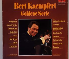 Bert Kaempfert – "Goldene Serie" (Polydor – 64 674) Cover Rückseite Bert Kaempfert – "Goldene Serie" (Polydor – 64 674) Cover Rückseite