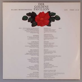 Various – "Der Goldene Pavillon - Beliebte Orchesterstücke! (AMIGA – 8 45 220) Cover Rückseite Various – "Der Goldene Pavillon - Beliebte Orchesterstücke! (AMIGA – 8 45 220) Cover Rückseite