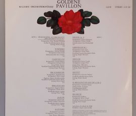 Various – "Der Goldene Pavillon - Beliebte Orchesterstücke! (AMIGA – 8 45 220) Cover Rückseite
