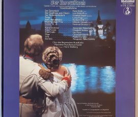 Franz Lehár – "Der Zarewitsch" (Eurodisc – 91 016 6 Club Edition) Box Rückseite Franz Lehár – "Der Zarewitsch" (Eurodisc – 91 016 6 Club Edition) Box Rückseite