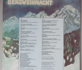 Various – "Bergweihnacht" (AMIGA – 8 45 271) Cover Rückseite Various – "Bergweihnacht" (AMIGA – 8 45 271) Cover Rückseite