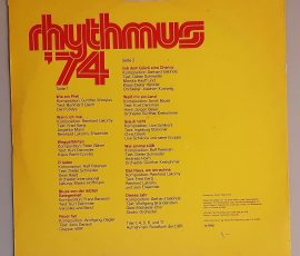 Various – "Rhythmus '74" (AMIGA – 8 55 401) Cover Rückseite Various – "Rhythmus '74" (AMIGA – 8 55 401) Cover Rückseite