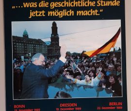 Dr. Helmut Kohl – " ...Was Die Geschichtliche Stunde Jetzt Möglich Macht" Cover Vorderseite