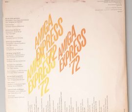 Various – "Amiga Express '72" ( AMIGA – 8 55 300) Cover Rückseite