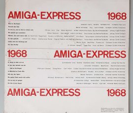Various – "Amiga-Express 1968" (Amiga – 8 55 158) Cover Rückseite Various – "Amiga-Express 1968" (Amiga – 8 55 158) Cover Rückseite