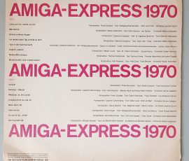 Various – "Amiga-Express 1970" ( AMIGA – 8 55 208) Cover Rückseite Various – "Amiga-Express 1970" ( AMIGA – 8 55 208) Cover Rückseite
