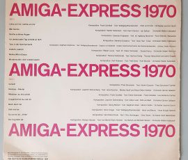 Various – "Amiga-Express 1970" ( AMIGA – 8 55 208) Cover Rückseite Various – "Amiga-Express 1970" ( AMIGA – 8 55 208) Cover Rückseite