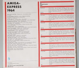 Various – "Amiga-Express 1964" (AMIGA – 8 50 029) Cover Rückseite Various – "Amiga-Express 1964" (AMIGA – 8 50 029) Cover Rückseite
