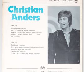 Christian Anders – "Christian Anders" (Music For Pleasure – mfp SUPER 1 C 048-2) Cover Rückseite Christian Anders – "Christian Anders" (Music For Pleasure – mfp SUPER 1 C 048-2) Cover Rückseite