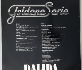 Dalida – "Goldene Serie" (SR International – 32 531 6) Cover Rückseite Dalida – "Goldene Serie" (SR International – 32 531 6) Cover Rückseite