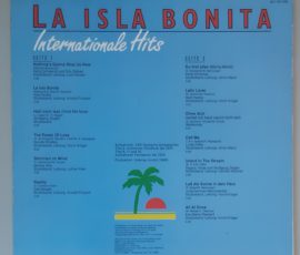 Various "La Isla Bonita- Internationale Hits" (Amiga - 8 56 328) Cover Rückseite Various "La Isla Bonita- Internationale Hits" (Amiga - 8 56 328) Cover Rückseite