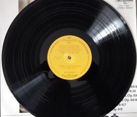 Csilla Szabó – "Chopin" (Hungaroton - SLPX 11583) Platte Seite 2 Csilla Szabó – "Chopin" (Hungaroton - SLPX 11583) Platte Seite 2