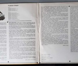 Witold Małcużyński – Fryderyk Chopin, Witold Małcużyński W Żelazowej Woli (Polskie Nagrania Muza SX 0857) Gatefold