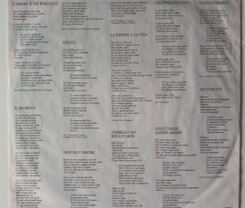 Grazia di Michele - "L'Amore È Un Pericolo" (WEA – 244 631-1) Schutzhülle2 Grazia di Michele - "L'Amore È Un Pericolo" (WEA – 244 631-1) Schutzhülle2