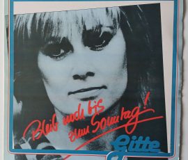 Gitte – "Bleib noch bis zum Sonntag" (AMIGA - 8 55 883) Cover Vorderseite Gitte – "Bleib noch bis zum Sonntag" (AMIGA - 8 55 883) Cover Vorderseite