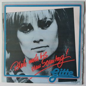 Gitte – "Bleib noch bis zum Sonntag" (AMIGA - 8 55 883) Cover Vorderseite Gitte – "Bleib noch bis zum Sonntag" (AMIGA - 8 55 883) Cover Vorderseite