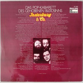 Insterburg & Co. – "Die Fröhlichen Insterburger" (Philips – 61 593) Cover Rückseite Insterburg & Co. – "Die Fröhlichen Insterburger" (Philips – 61 593) Cover Rückseite