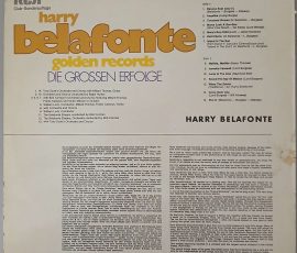 Harry Belafonte – "Golden Records" (RCA – 27 502-4) Cover Rückseite Harry Belafonte – "Golden Records" (RCA – 27 502-4) Cover Rückseite