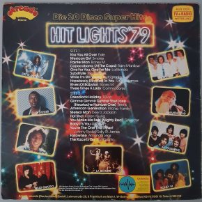 Various – "Hit Lights '79" (Arcade – ADE G 50) Cover Rückseite Various – "Hit Lights '79" (Arcade – ADE G 50) Cover Rückseite