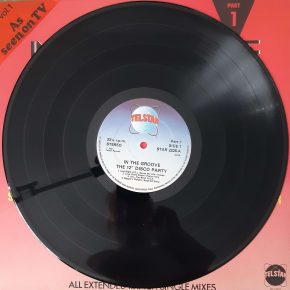 Various – "In The Groove (Part 1)" (Telstar – STAR 2228-A) Platte Seite 1