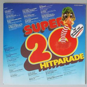 Various – "Super 20 Hitparade" (Ariola – 66 944 0) Cover Rückseite Various – "Super 20 Hitparade" (Ariola – 66 944 0) Cover Rückseite