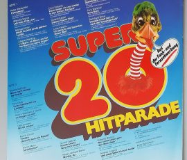 Various – "Super 20 Hitparade" (Ariola – 66 944 0) Cover Rückseite Various – "Super 20 Hitparade" (Ariola – 66 944 0) Cover Rückseite