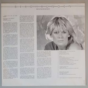 Gitte Haenning – "Berührungen" (Global Records And Tapes – 205 744-365) Schutzhülle Gitte Haenning – "Berührungen" (Global Records And Tapes – 205 744-365) Schutzhülle
