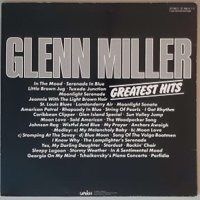 Glenn Miller – "Greatest Hits" (Capriole – 32 386-5/1-2) Cover Rückseite Glenn Miller – "Greatest Hits" (Capriole – 32 386-5/1-2) Cover Rückseite