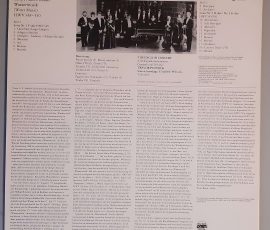 Georg Friedrich Händel – "Wassermusik" (ETERNA – 7 25 274) Cover Rückseite Georg Friedrich Händel – "Wassermusik" (ETERNA – 7 25 274) Cover Rückseite