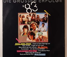 Various – "Die Grossen Erfolge '83" (AMIGA – 8 56 025) Cover Vorderseite