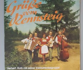 Herbert Roth – "Grüße Vom Rennsteig" (AMIGA – 8 45 111) Cover Vorderseite