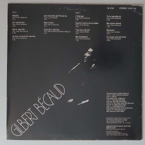 Gilbert Bécaud – "Gilbert Bécaud" (AMIGA – 8 56 324) Cover Rückseite Gilbert Bécaud – "Gilbert Bécaud" (AMIGA – 8 56 324) Cover Rückseite