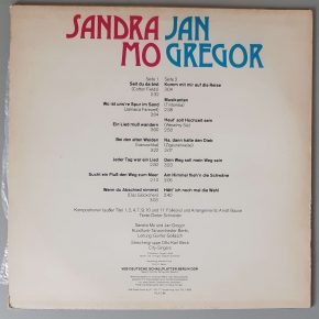 Sandra Mo & Jan Gregor – "Sandra Mo - Jan Gregor" (AMIGA – 8 55 525) Cover Rückseite Sandra Mo & Jan Gregor – "Sandra Mo - Jan Gregor" (AMIGA – 8 55 525) Cover Rückseite