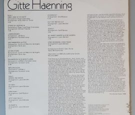 Gitte Haenning – "Gitte Haenning" (AMIGA – 8 56 412) Cover Rückseite Gitte Haenning – "Gitte Haenning" (AMIGA – 8 56 412) Cover Rückseite