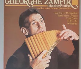 Gheorghe Zamfir – "Gheorghe Zamfir Mit Seiner Panflöte" (AMIGA – 8 55 948) Cover Vorderseite