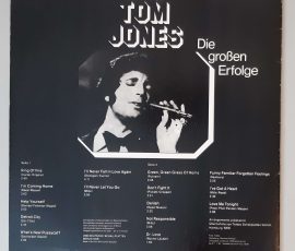 Tom Jones – "Die Großen Erfolge" (AMIGA – 8 55 739) Cover Vorderseite Tom Jones – "Die Großen Erfolge" (AMIGA – 8 55 739) Cover Vorderseite