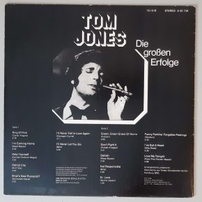 Tom Jones – "Die Großen Erfolge" (AMIGA – 8 55 739) Cover Vorderseite Tom Jones – "Die Großen Erfolge" (AMIGA – 8 55 739) Cover Vorderseite