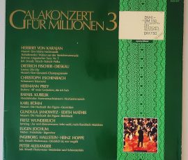 Various – "Galakonzert Für Millionen 3" (Deutsche Grammophon – 643 007) Cover Vorderseite Various – "Galakonzert Für Millionen 3" (Deutsche Grammophon – 643 007) Cover Vorderseite