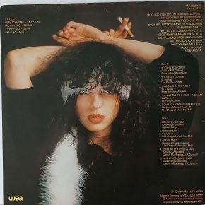 Helen Schneider- " Schneider With The Kick" (WEA - WEA 58294) Cover Rückseite Helen Schneider- " Schneider With The Kick" (WEA - WEA 58294) Cover Rückseite