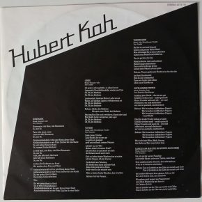 Hubert Kah Mit Kapelle – "Meine Höhepunkte" (Polydor - 2372 114) Schutzhülle Hubert Kah Mit Kapelle – "Meine Höhepunkte" (Polydor - 2372 114) Schutzhülle