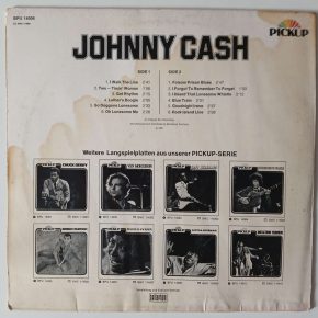 Johnny Cash– "Johnny Cash" (Bellaphon- Pickup - BPU 14006) Cover Rückseite Johnny Cash– "Johnny Cash" (Bellaphon- Pickup - BPU 14006) Cover Rückseite