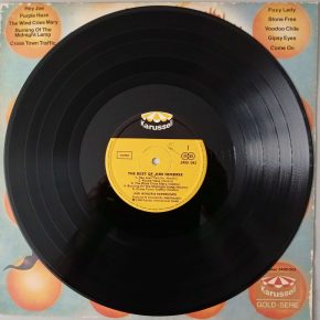 Jimi Hendrix – "The Best Of Jimi Hendrix" (Karussell - 2499 043) Platte Seite 1 Jimi Hendrix – "The Best Of Jimi Hendrix" (Karussell - 2499 043) Platte Seite 1