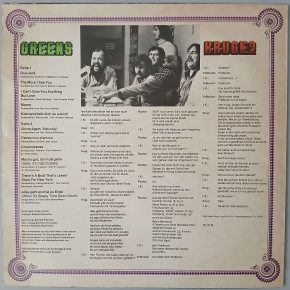 Manfred Krug / Günther Fischer-Quintett – "No. 3: Greens" (AMIGA – 8 55 357) Cover Rückseite Manfred Krug / Günther Fischer-Quintett – "No. 3: Greens" (AMIGA – 8 55 357) Cover Rückseite