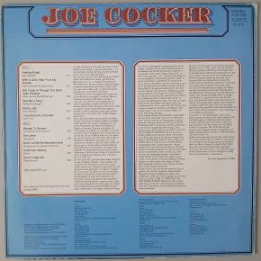 Joe Cocker – "Joe Cocker" (AMIGA – 8 56 076) Cover Rückseite Joe Cocker – "Joe Cocker" (AMIGA – 8 56 076) Cover Rückseite