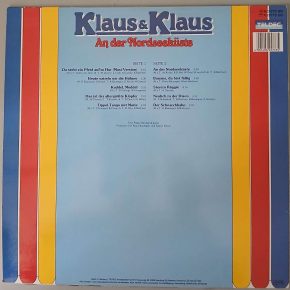 Klaus & Klaus – An Der Nordseeküste" (TELDEC – 6.25773) Cover Rückseite Klaus & Klaus – An Der Nordseeküste" (TELDEC – 6.25773) Cover Rückseite