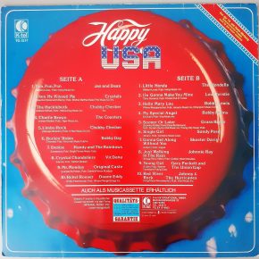 Various – "Happy USA (20 All-Time Favorites)" (K-Tel – TG 1217) Cover Rückseite Various – "Happy USA (20 All-Time Favorites)" (K-Tel – TG 1217) Cover Rückseite